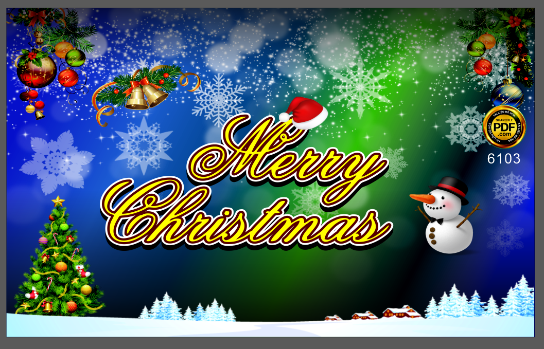 Background merry Christmas 2022 #15 file corel