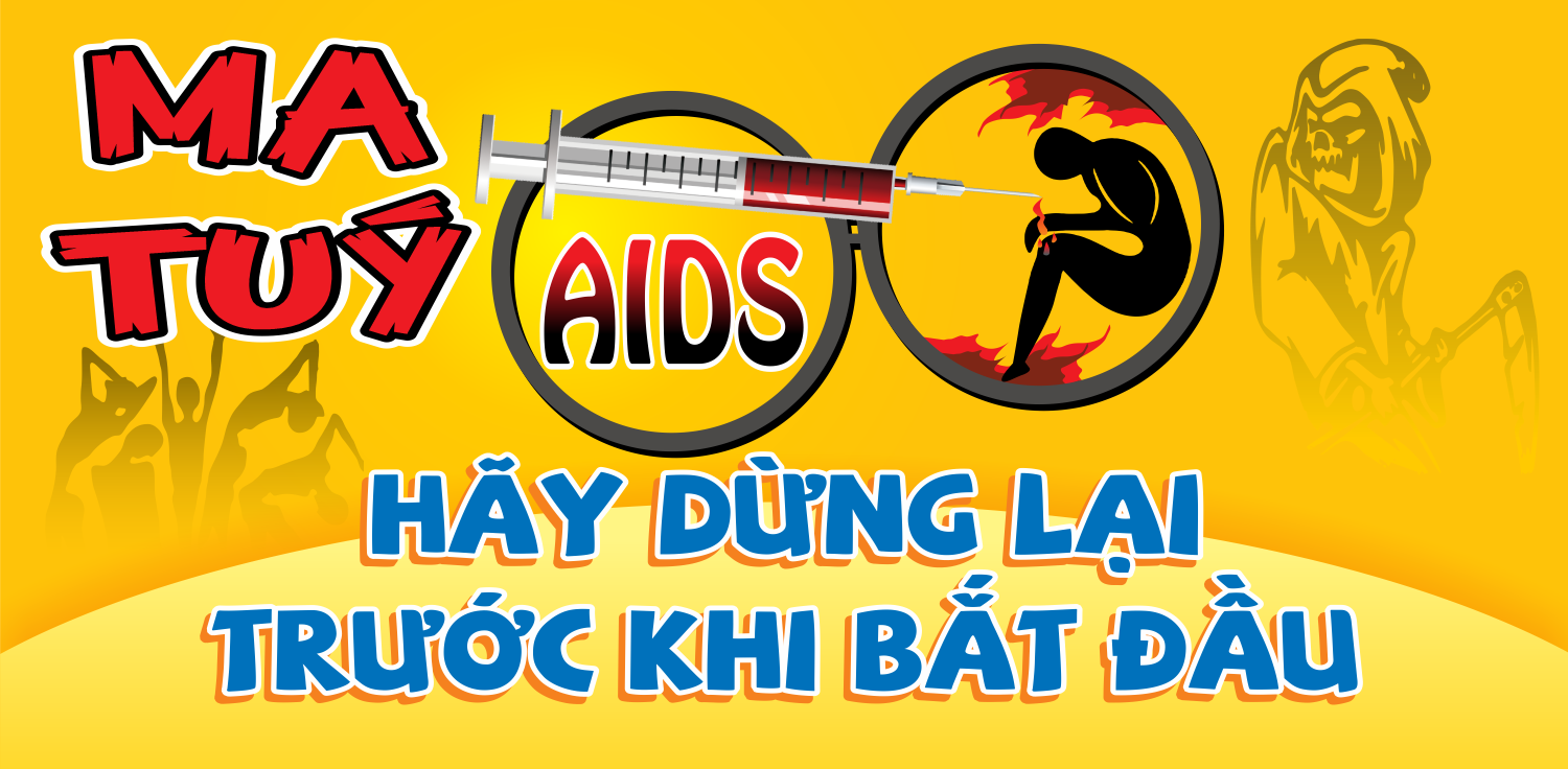 Pano tuyên truyền phòng chống Ma Túy AIDS file CDR