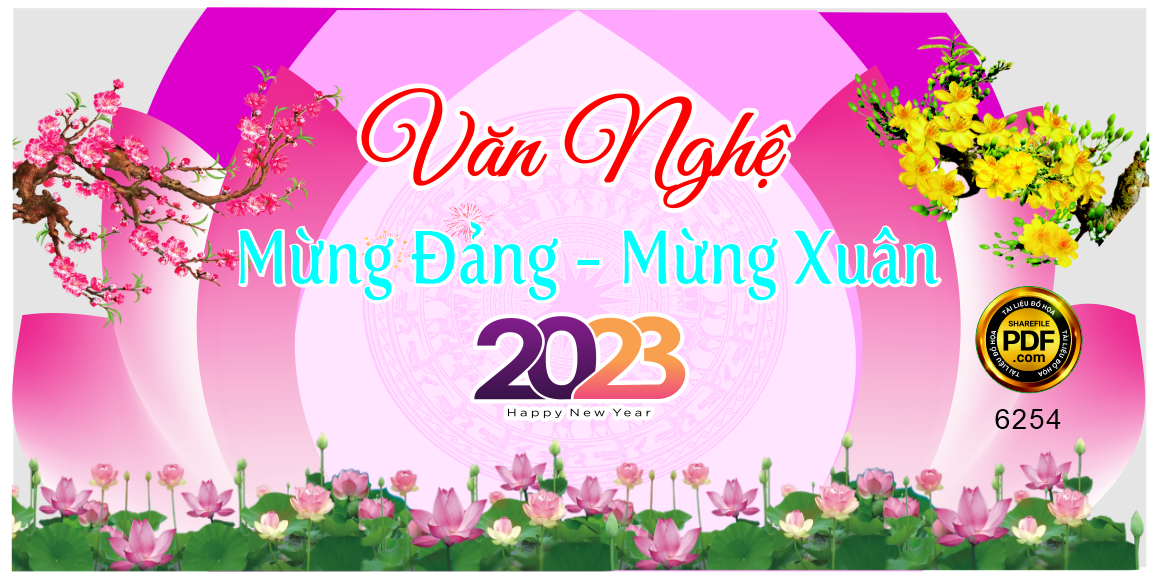 Market Văn Nghệ Mừng Đảng Mừng Xuân 2023 #56 file corel