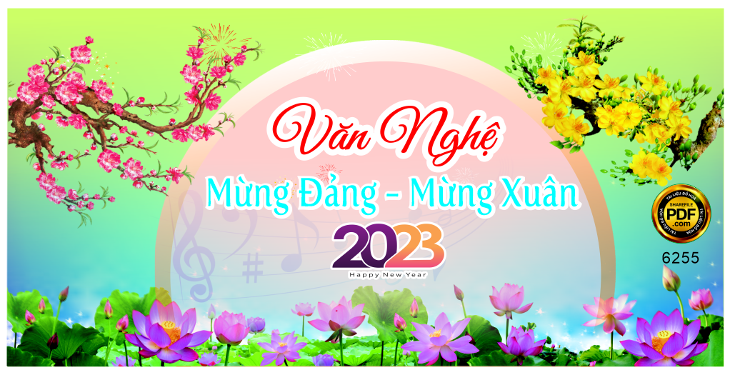Market Văn Nghệ Mừng Đảng Mừng Xuân 2023 #57 file corel